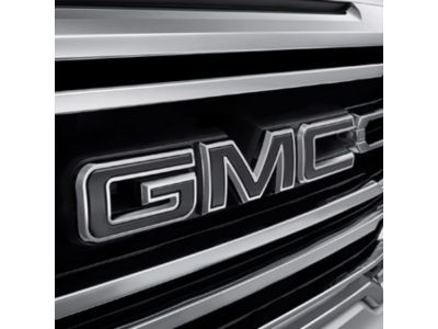 GM 84364356 Nameplate, Black