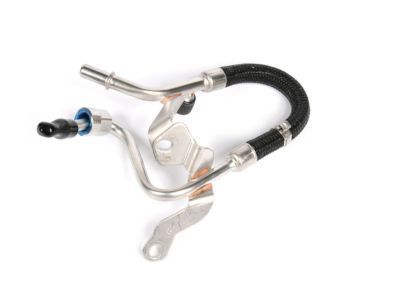 Buick 12636128 PIPE,FUEL FEED(INCLUDES 17,20)(AT ENGINE)(PART MUST BLACK ENAMEL REPLACED ONCE REMOVED)