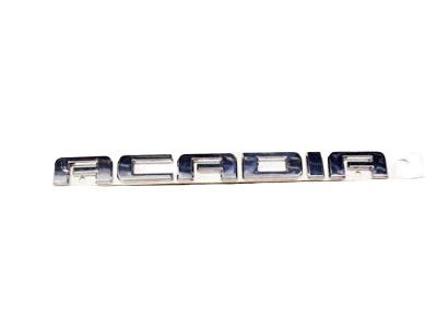 GM 15272044 Nameplate, Outer