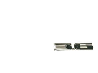 GM 25841627 Nameplate, Rear