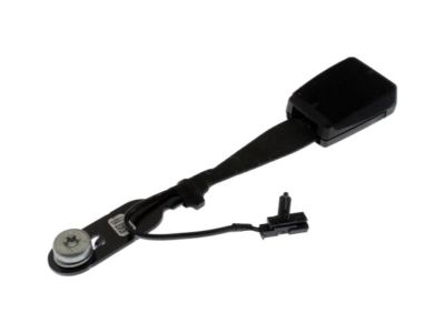 GM 84531738 Buckle End, Black, Front
