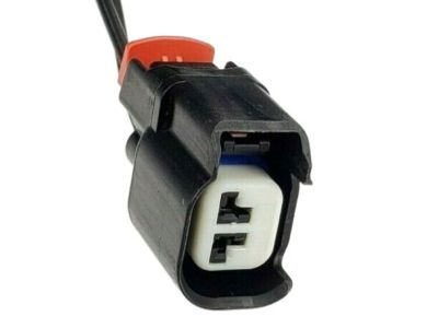 Chevy 13579002 CONNECTOR,WIRING HARNESS(BLACK)(2-WAY FEMALE)(W/LEADS)