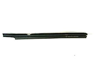 GM 10326353 Belt Weatherstrip, Black, Rear