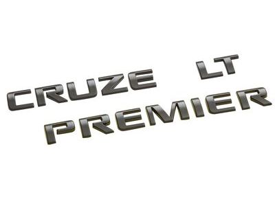 Chevy 42656798 EMBLEM PKG,BODY(INCLUDES 2-4)(BLACK)(INSTALL 1.00)(0.0252 KG)(PREMIER)
