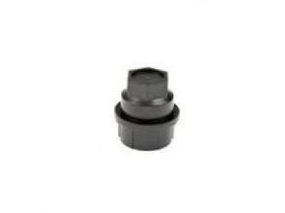GM 15646250 Wheel Nut Cap, Black, Front Rear