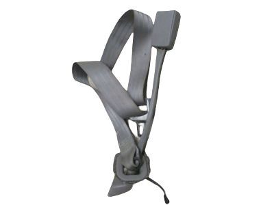 GM 12384304 Center Seat Belt, Gray, Rear Passenger Side