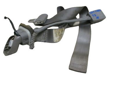 GM 12384304 Center Seat Belt, Gray, Rear Passenger Side