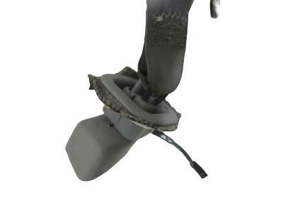 GM 12384304 Center Seat Belt, Gray, Rear Passenger Side
