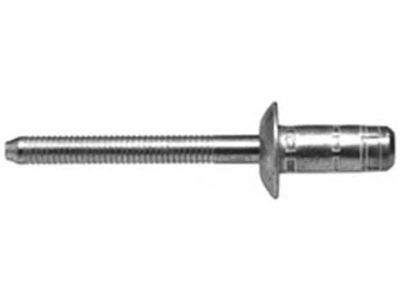 Chevy 11609731 RIVET,POP,.25" SHANK,.63 LEN,.50 OUTSIDE DIAMETER,.06-.30 GROUP RNG,1008 STEEL,GMW3044(FRONT SEAT RISER)
