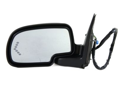GM 15124827 Mirror Assembly, Black, Rear Driver Side