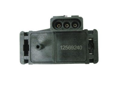 GM 12569240 M.A.P. Sensor, Green, Passenger Side