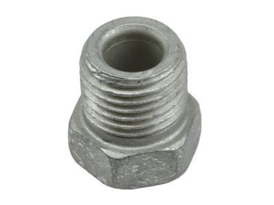 Chevy 15103241 NUT,BRAKE PRESSURE MOD VALVE MASTER CYLINDER RESERVOIR FRONT PIPE(PART OF 10,11)(1/2-20 -2A THREAD)(1/4 TUBE STEEL)(4.686)