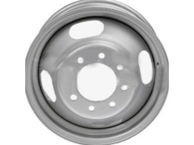 GMC 22820201 WHEEL,FRONT(16X6.5)(FRONT,REAR,SPARE)(SILVER)(CODE RJR 0201)