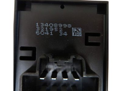 GM 13408998 Window Switch, Driver Side