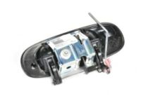 GM 15811367 Handle, Outside, Black, Driver Side