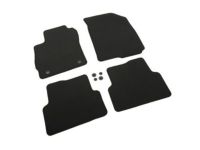 GM 42556005 Mat Package, Front And Rear Floor Mat (Carpet), Black