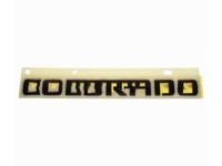 GM 84113503 Nameplate, Rear