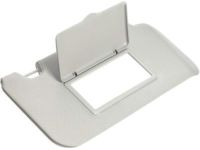 GM 25954546 Sunvisor, Gray, Passenger Side