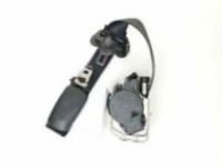 GM 19330295 Lap & Shoulder Belt, Gray, Passenger Side