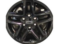 GM 23376218 Wheel, Alloy, Gloss Black