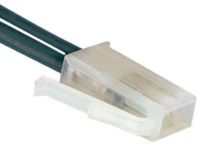 GM 15305949 Connector, Rear Window Defogger, White