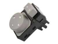 GM 10339378 Mirror Switch, Gray, Rear