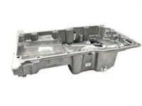 GM 12601240 Oil Pan, Green Line