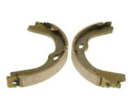GM 22857907 Parking Brake Shoes, Rear