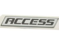 GM 23406612 Nameplate, Rear