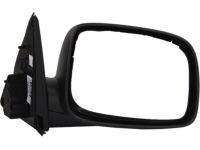 GM 15246903 Mirror Assembly, Gray, Rear Passenger Side