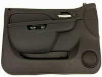 GM 23449568 Trim Panel, Black, Rear Driver Side