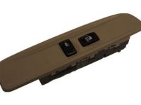 GMC Power Window Switch - 15133141 Switch Assembly, Gray, Passenger Side