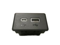 GM 13529873 USB Port, Jet Black