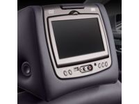 GM 84247104 Entertain System, Black, Front, Leather