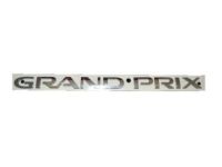 GM 10378107 Nameplate, Rear