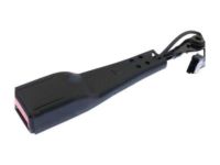 GM 19300609 Buckle, Black, Driver Side