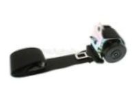 GM 19353330 Lap & Shoulder Belt, Jet Black, Rear