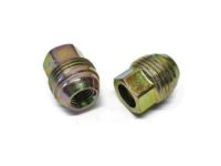 GM 10091792 Wheel Nut, Black, Front Rear