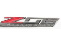 GM 22902187 Nameplate, Front Passenger Side