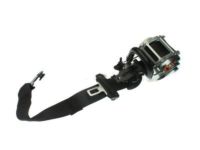 GM 19351677 Lap & Shoulder Belt, Black, Passenger Side