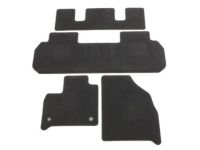GM 84332395 Mat Package, Front And Rear Floor Mat (Carpet), Jet Black