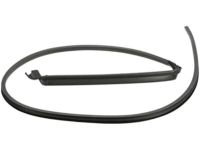GM 25868657 Weatherstrip, Upper Driver Side
