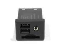 GM 13581213 Auxiliary Jack, Black
