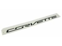 GM 22996232 Nameplate, Carbon