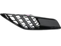 GM 23440004 Scoop, Rear Outer Driver Side, Carbon