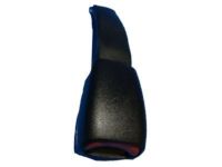Chevrolet Corvette Seat Belt - 12458065 Buckle End, Black, Passenger Side