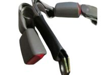 GM 12369343 Lap Belt, Gray, Rear Center