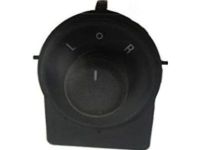 GM 13272182 Mirror Switch, Black, Rear Driver Side
