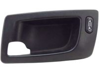 GM 25752963 Handle Bezel, Black, Driver Side
