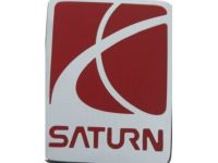 GM 21110182 Emblem, Red